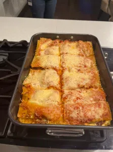 Achieving ideal lasagna consistency