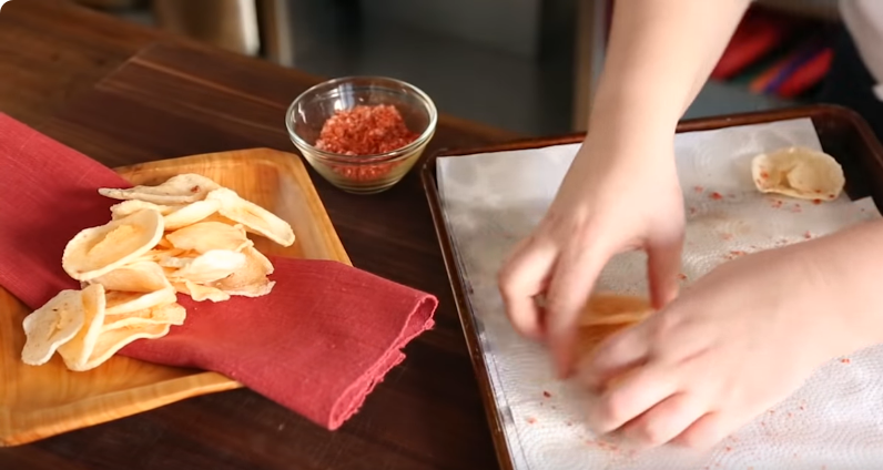 Can you make shrimp chips in an air fryer?