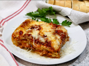 Keeping lasagna firm and flavorful