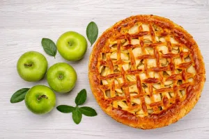 Miniature apple desserts