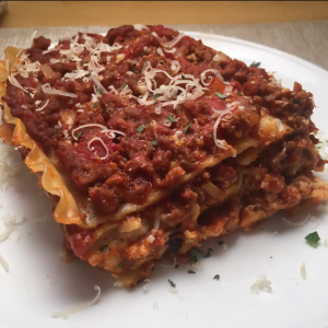 Perfecting ricotta for lasagna
