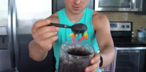 Protein-packed Cosmic Brownie, Nutrient-rich Brownie Delight, Heavenly Protein Snack