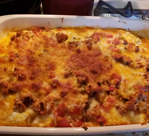 Why do Italians put eggs in their lasagna