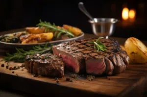 Simple steak marinade with three ingredients 