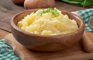 Crunchy mashed potato indulgence