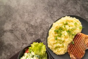Golden brown mashed potato treats