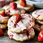 strawberry cheesecake cookies recipe