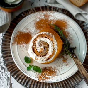 How do I keep my pumpkin roll from cracking