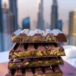 Dubai Chocolate Bar Recipe: A luxurious dessert with kataifi, pistachio filling, and rich chocolate. A viral sensation!