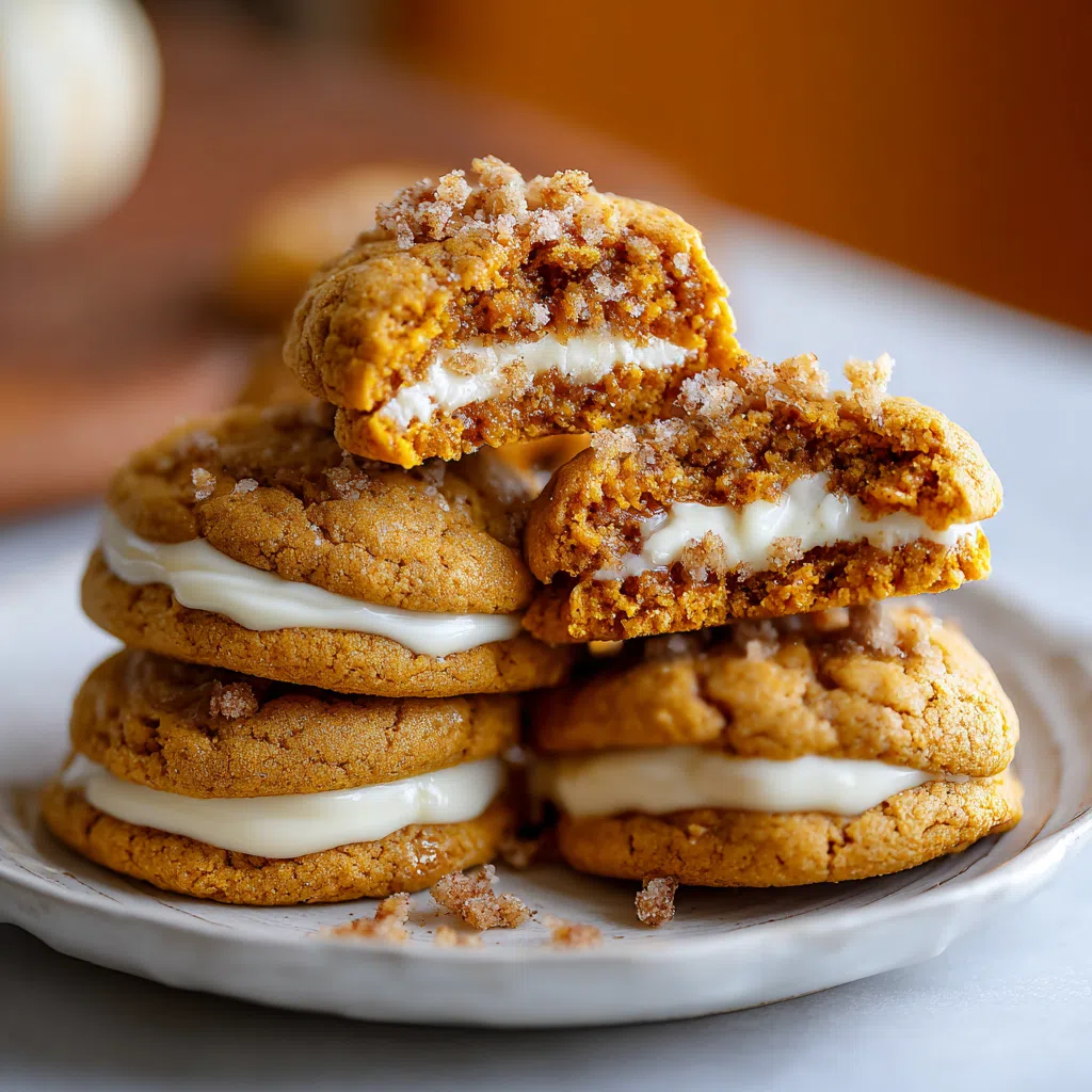 Soft Pumpkin Cheesecake Cookies